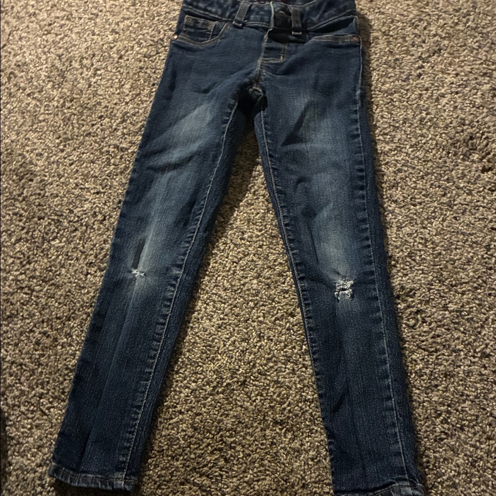 Kids Dark Blue Denim Jeans